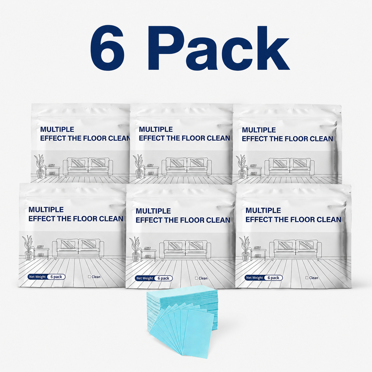 🔥ELOVAIN🦠Mloor Cleaning Tablets 100 Pack Multi Surface Cleaner Hardwood Laminate Tile RV Walls🏡