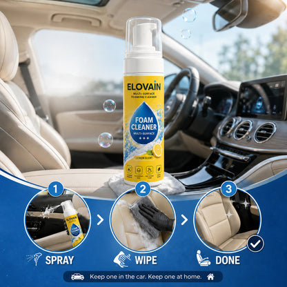 🎁Buy 1 Get 1 Free🔥 4-in-1 Multi-Enzyme Foam Cleaner – Deep Clean Car, Kitchen, Bathroom & Sofa