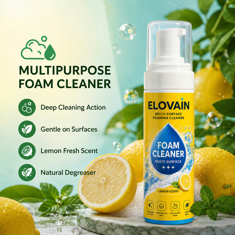 🎁Buy 1 Get 1 Free🔥 4-in-1 Multi-Enzyme Foam Cleaner – Deep Clean Car, Kitchen, Bathroom & Sofa