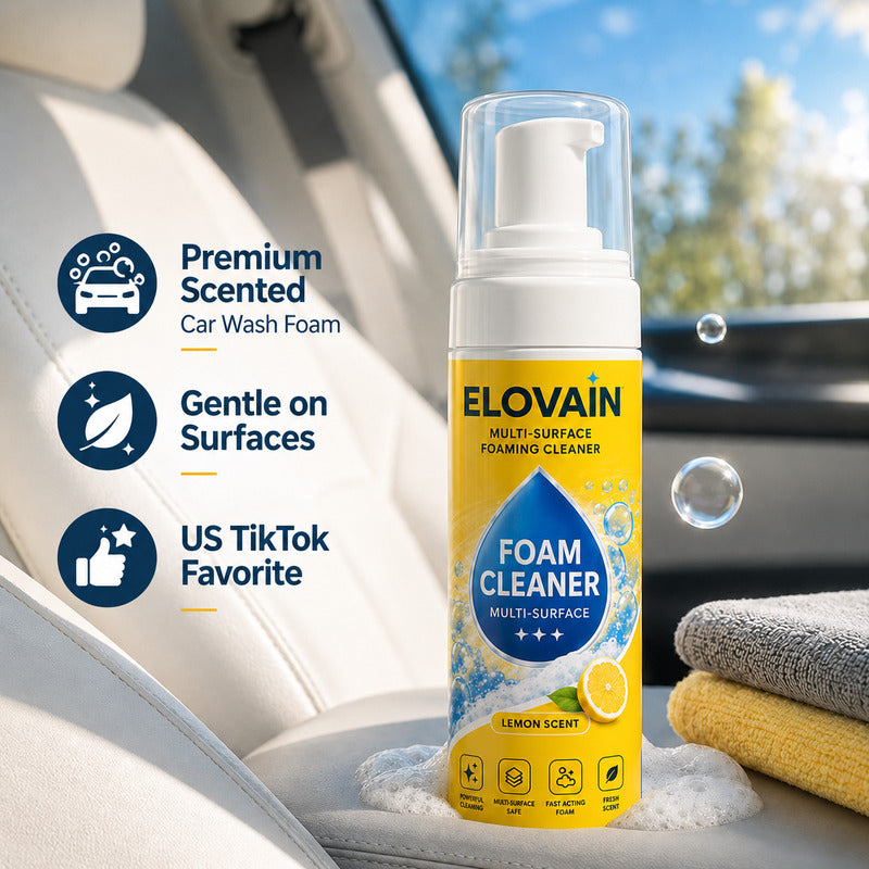 🎁Buy 1 Get 1 Free🔥 4-in-1 Multi-Enzyme Foam Cleaner – Deep Clean Car, Kitchen, Bathroom & Sofa