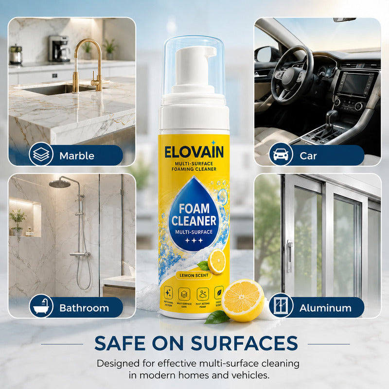 🎁Buy 1 Get 1 Free🔥 4-in-1 Multi-Enzyme Foam Cleaner – Deep Clean Car, Kitchen, Bathroom & Sofa
