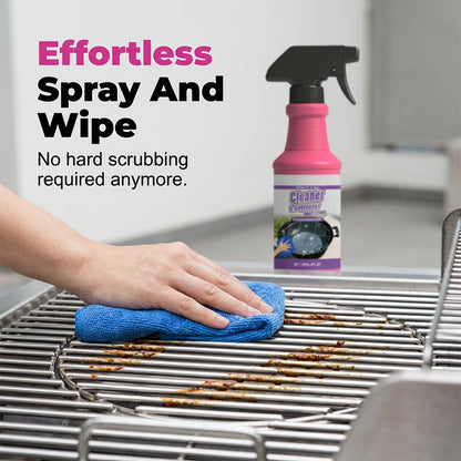 🔥⏰Buy 2 Get 1 Free⏳🔥Fast-Acting Heavy-Duty Grill Degreaser Spray🍢💦