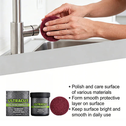🎁LAST DAY SALE -BUY 2 GET 1 FREE ✨ Polish with Pad All-in-One Surface Restoration Polish with Pad
