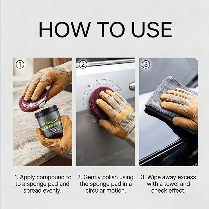 🎁LAST DAY SALE -BUY 2 GET 1 FREE ✨ Polish with Pad All-in-One Surface Restoration Polish with Pad