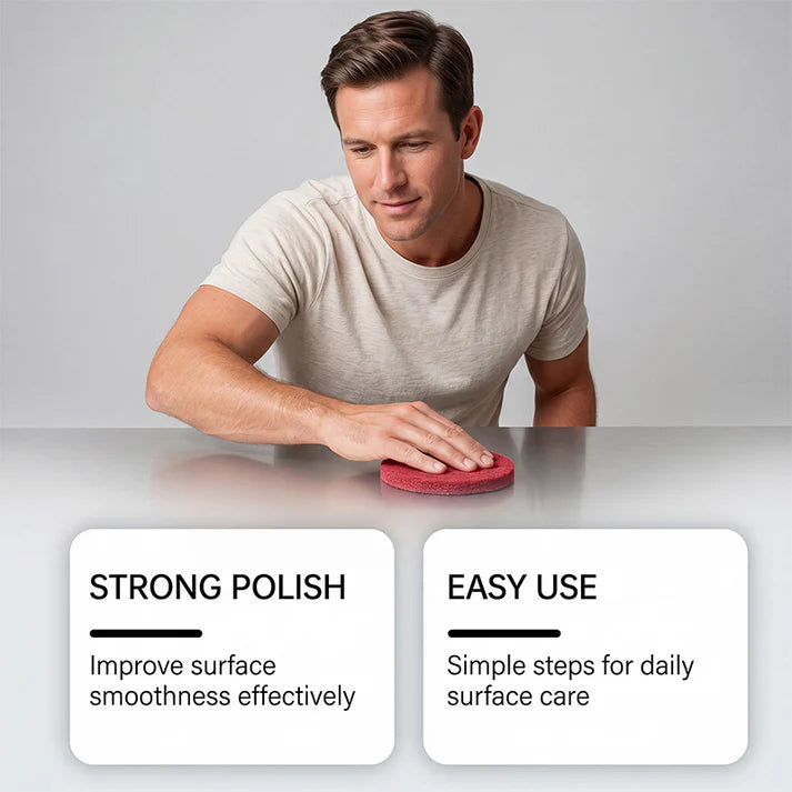 🎁LAST DAY SALE -BUY 2 GET 1 FREE ✨ Polish with Pad All-in-One Surface Restoration Polish with Pad